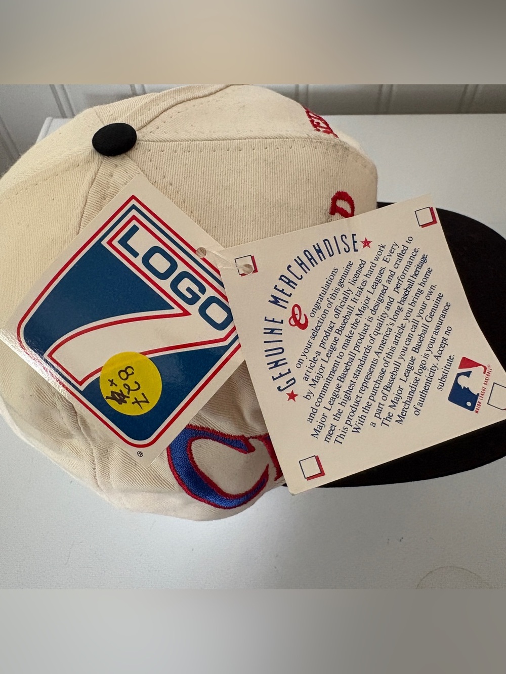 Vintage Toronto Blue Jays 1993 World Series Championship Logo 7 Snapback Hat NWT - Picture 9 of 14